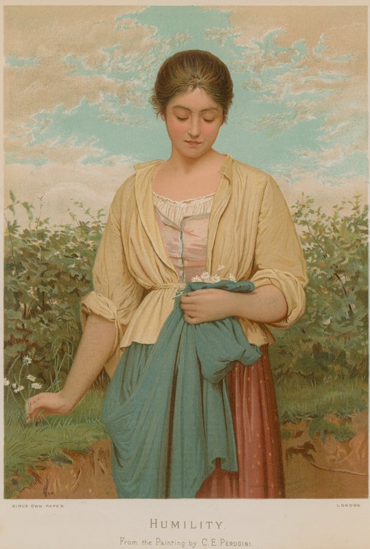 Humildade de Charles Edward Perugini