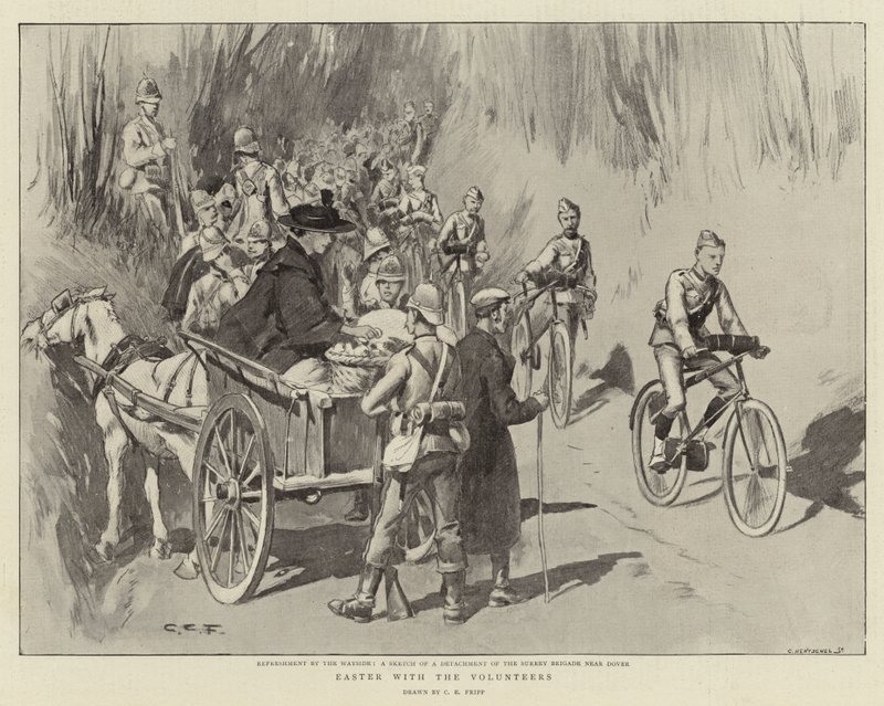 Páscoa com os voluntários de Charles Edwin Fripp