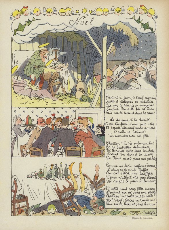 Natal. Ilustração para o riso de Charles Emile Egli