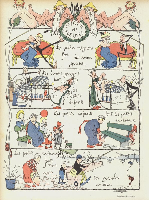 Ilustração para o riso de Charles Emile Egli