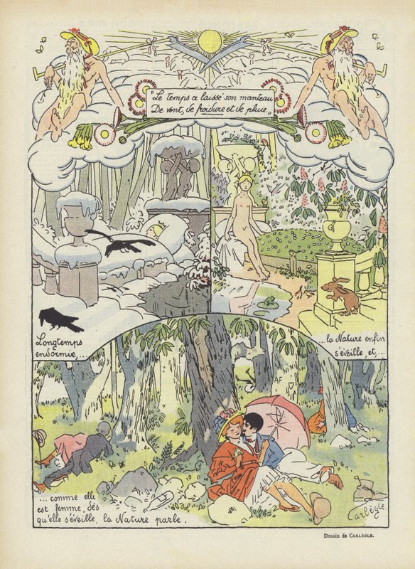 Ilustração para o riso de Charles Emile Egli