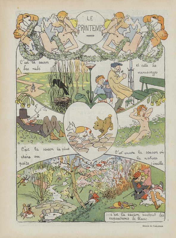Ilustração para o riso de Charles Emile Egli