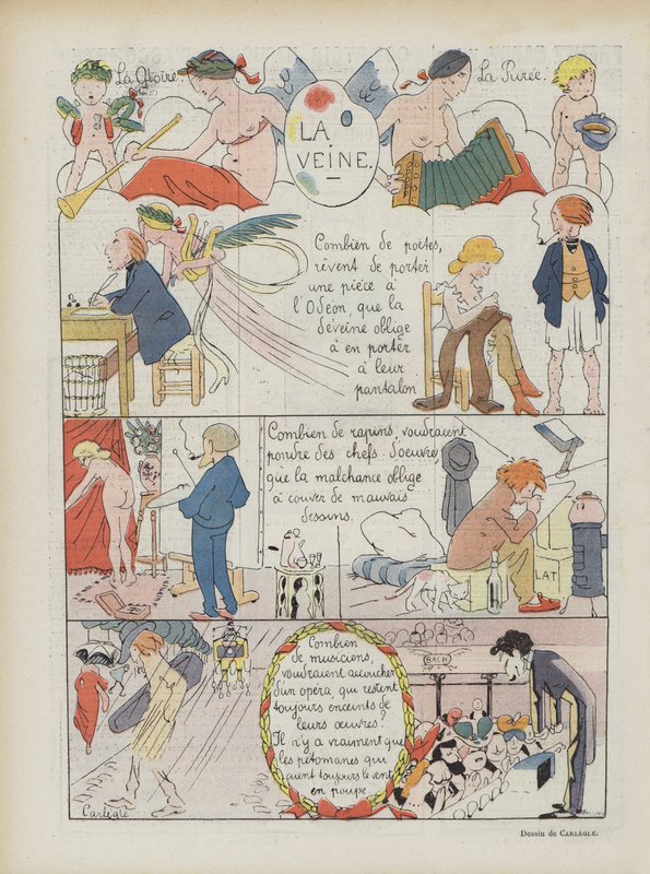 Ilustração para o riso de Charles Emile Egli