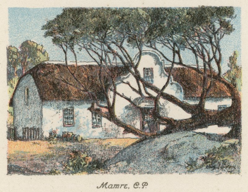 África do Sul: Mamre, CP (litografia a cores) de Charles Ernest Peers