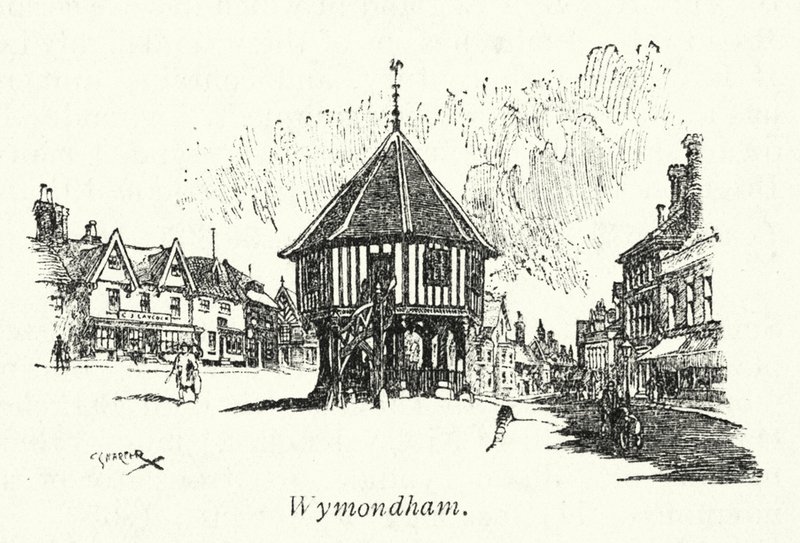 Wymondham (litografia) de Charles George Harper