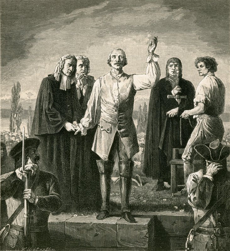 Execução do Major Davel de Charles Gleyre
