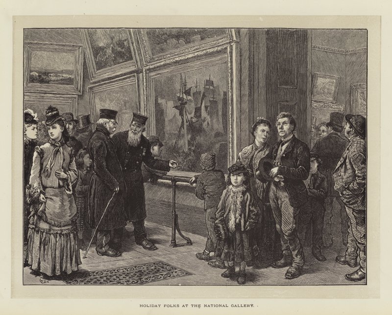 Holiday Folks na Galeria Nacional de Charles Green