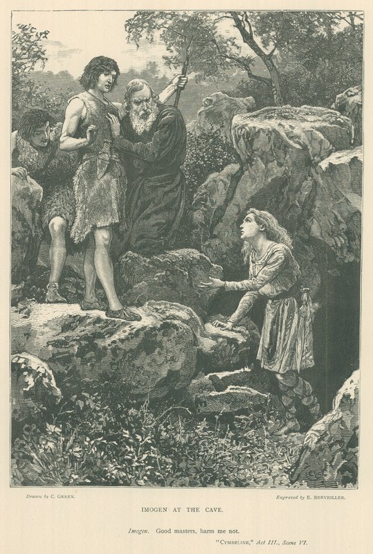 Ilustração para Cymbeline de Charles Green
