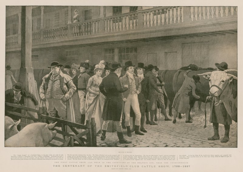 O centenário do Smithfield Club Cattle Show de Charles Green