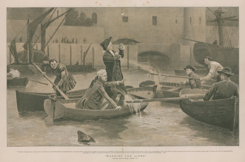 Lavando os Leões de Charles Green