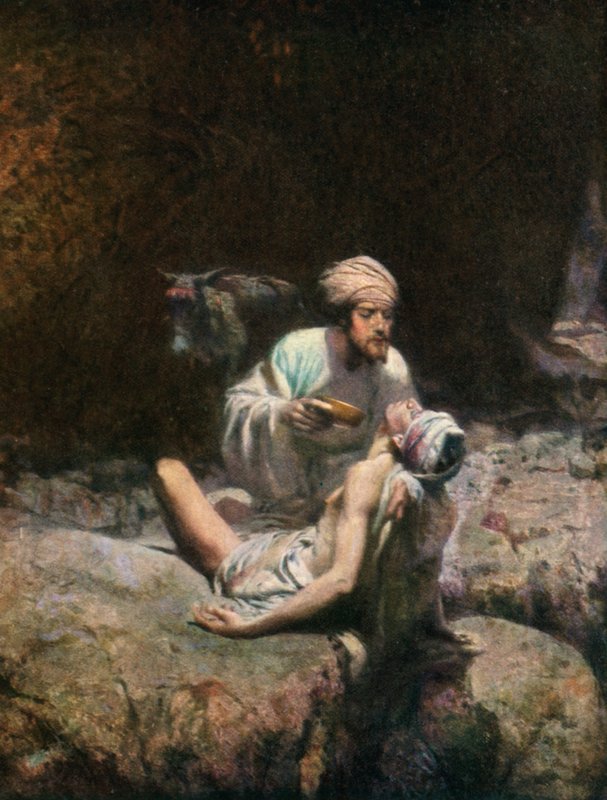 O bom samaritano de Charles Herbert Moore