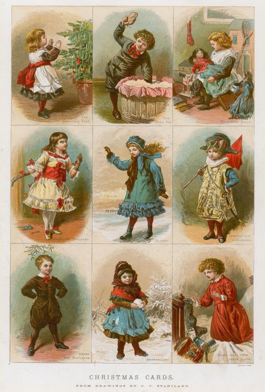 Cartões de Natal de Charles J. Staniland