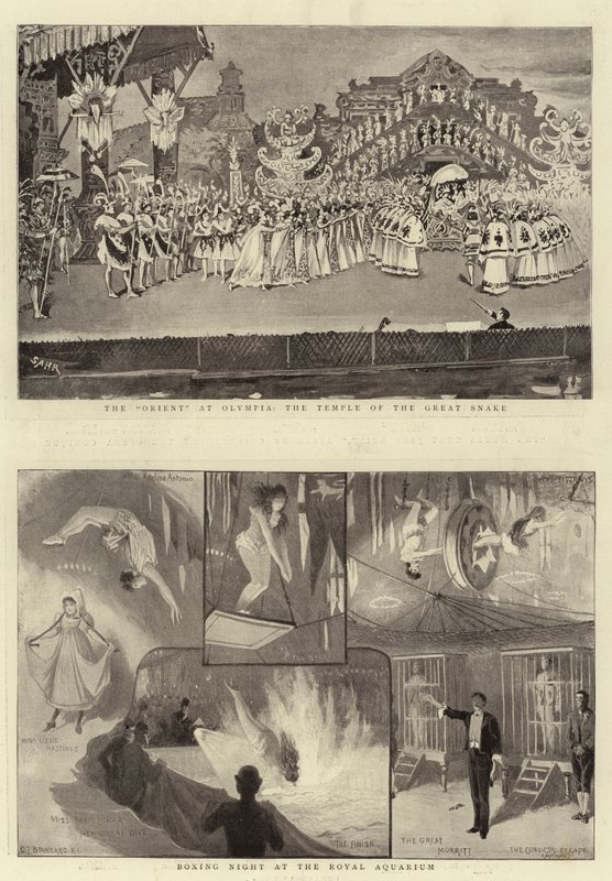 Entretenimentos festivos de Charles J. Staniland