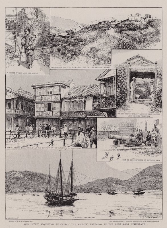 Nossa mais recente aquisição na China, a extensão Kaulung no Hong Kong Hinterland de Charles J. Staniland