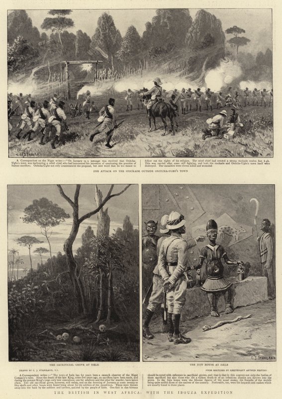 Os britânicos na África Ocidental, com a Expedição Ibouza de Charles J. Staniland