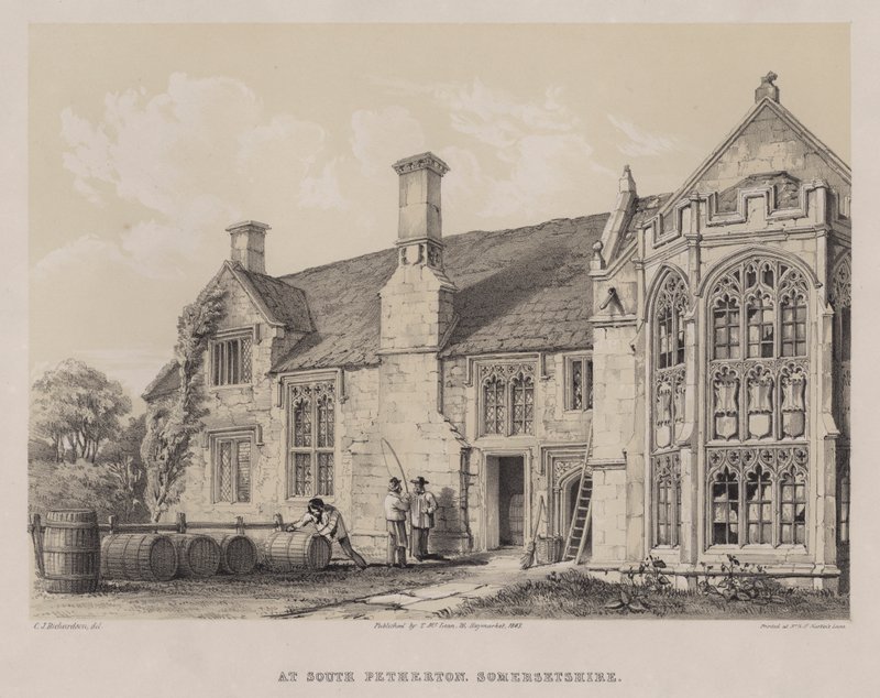 Em South Petherton, Somersetshire (cor litho) de Charles James Richardson