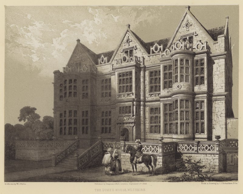 A Casa dos Duques, Wiltshire de Charles James Richardson