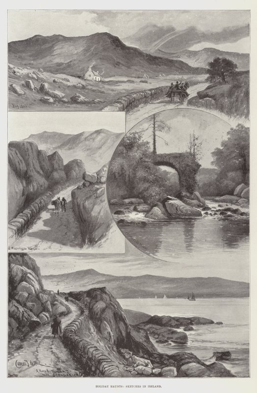 Feriados Haunts, Sketches in Ireland de Charles John de Lacy