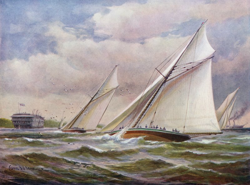 Asas brancas de Charles John de Lacy