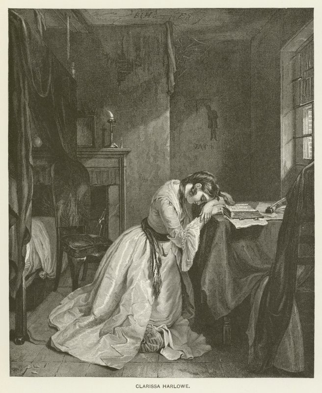Clarissa Harlowe de Charles Landseer