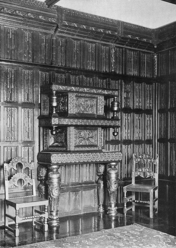 Um canto na sala de jantar de Charles Latham