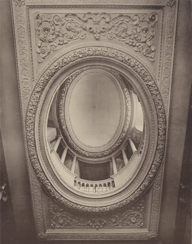 Ashburnham House, Westminster, cúpula sobre a escadaria de Charles Latham