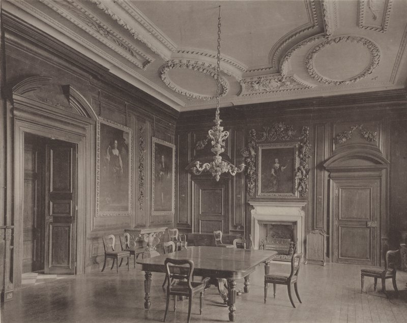 Belton House, Grantham, a sala de jantar de Charles Latham