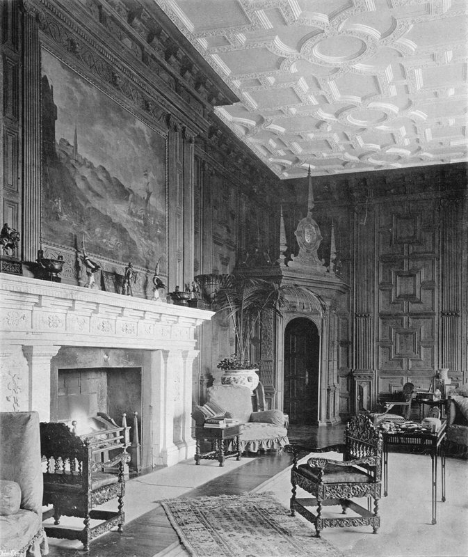 Broughton Castle: A Sala de Desenho de Charles Latham