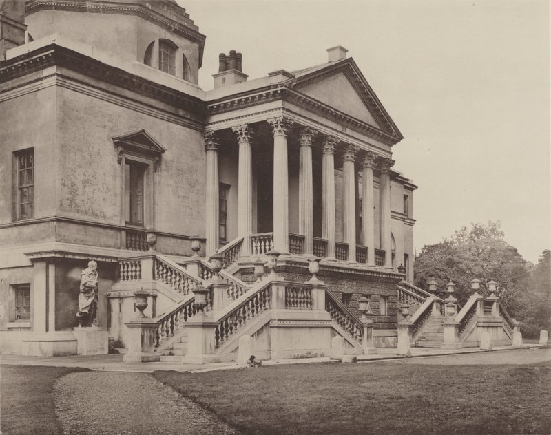 Conde de Burlingtons Villa em Chiswick de Charles Latham