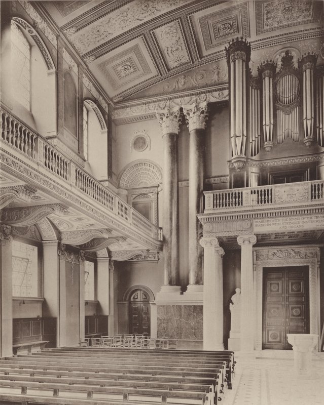 Hospital de Greenwich, interior da capela de Charles Latham