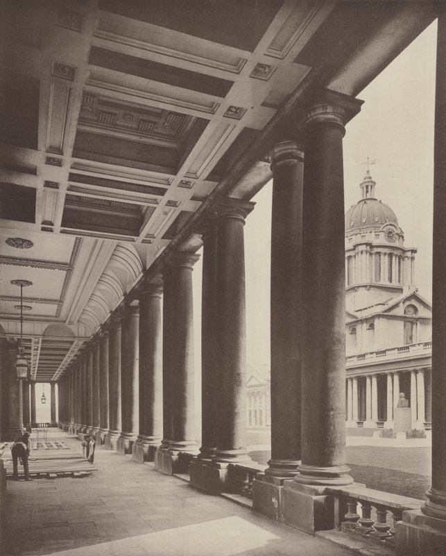 Hospital de Greenwich, a Colunata de Charles Latham