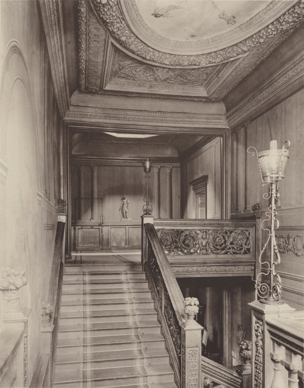 Casa em Eltham, a escadaria de Charles Latham