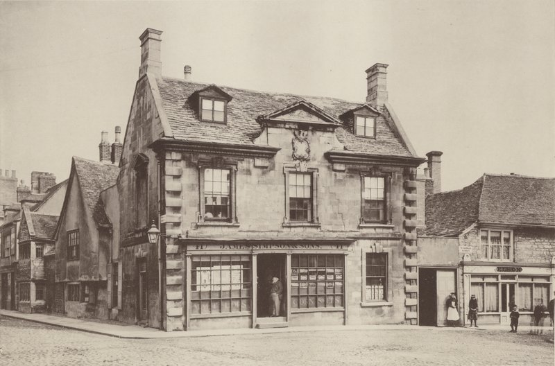 Casas em Stamford, Lincolnshire, Market Place de Charles Latham
