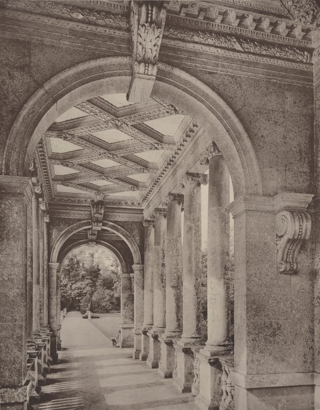 Ponte de Palladian, Wilton, o Interior de Charles Latham