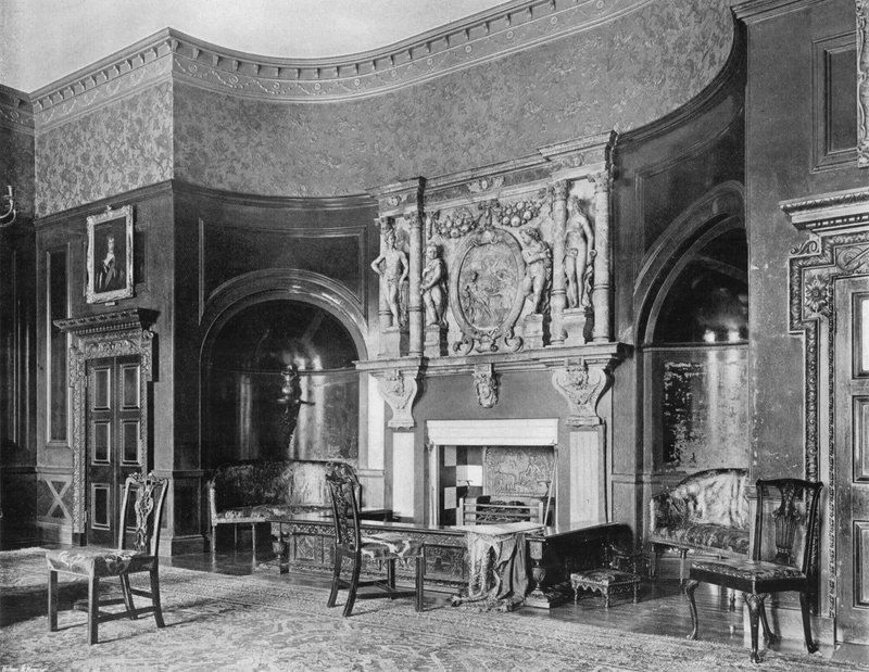 Parte da Sala de Jantar (foto a p/b) de Charles Latham
