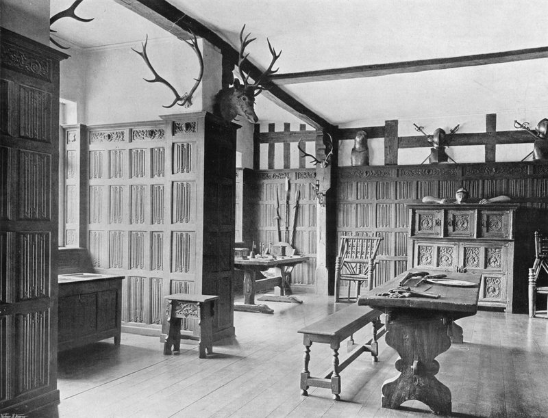 Recesses no Old Hall de Charles Latham