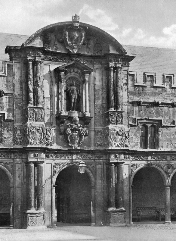 Trabalho de renascimento no St. Johns College, Oxford de Charles Latham