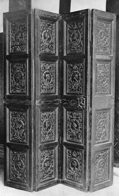Tela em Speke Hall, Lancs de Charles Latham