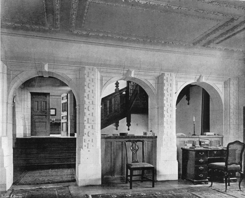 Escada da sala de bilhar de Charles Latham
