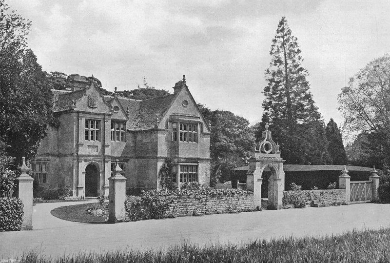 Stibbington Hall do oeste de Charles Latham