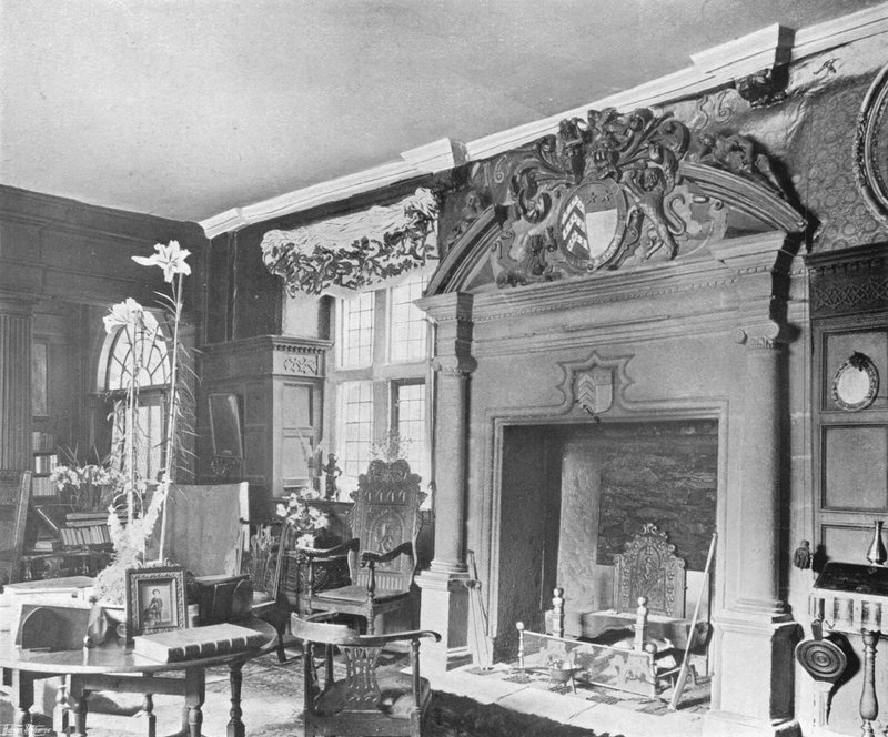 Sydenham House: Interior do salão de Charles Latham