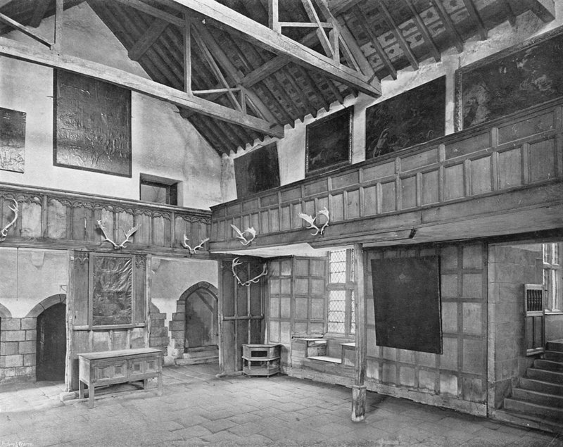O salão de banquetes de Charles Latham