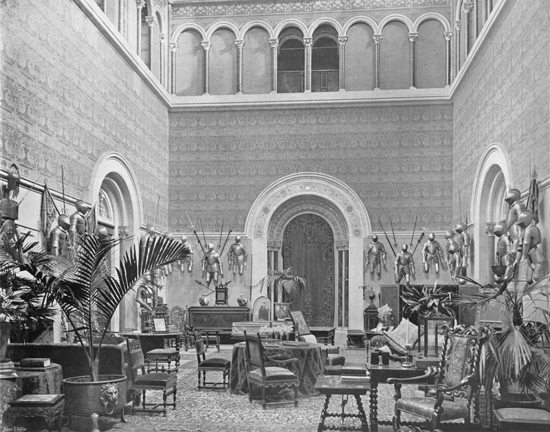 The Castle Hall de Charles Latham