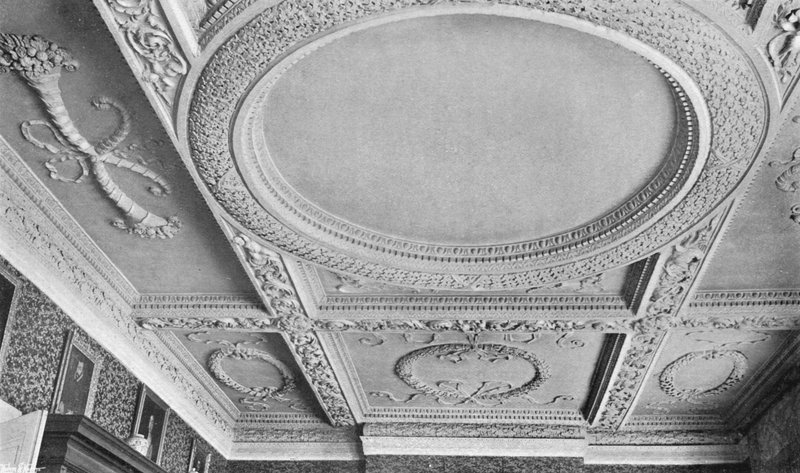 O teto da sala de desenho de Charles Latham