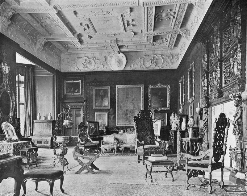 A sala de desenho de Charles Latham