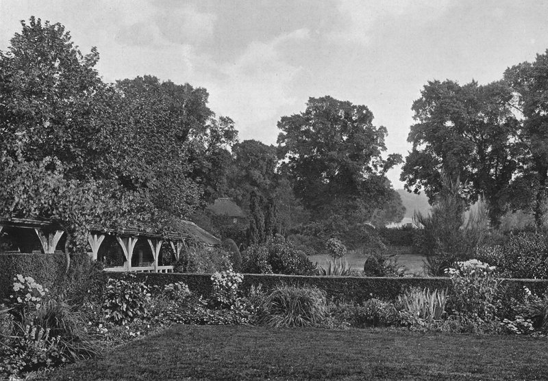 O jardim fechado, sul de Charles Latham