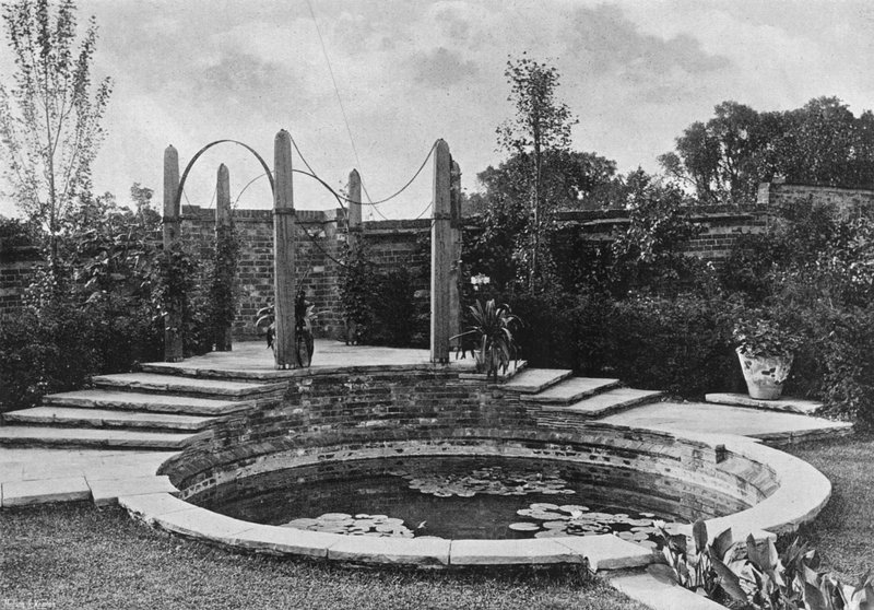 O fim do jardim da água de Charles Latham