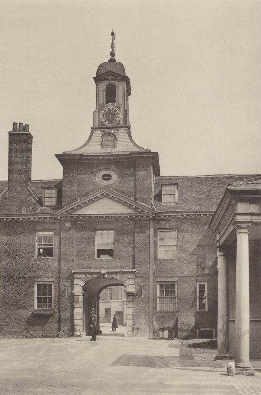 A, entrada, palácio kensington de Charles Latham