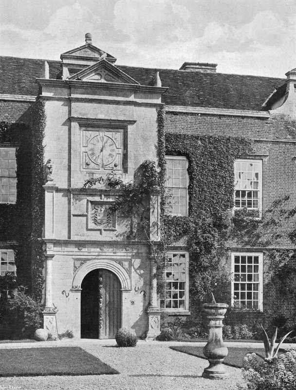 A entrada para o Rushbrooke Hall de Charles Latham