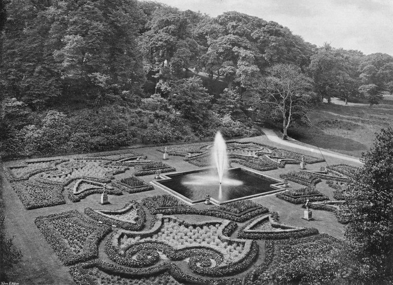 O jardim da fonte de Charles Latham